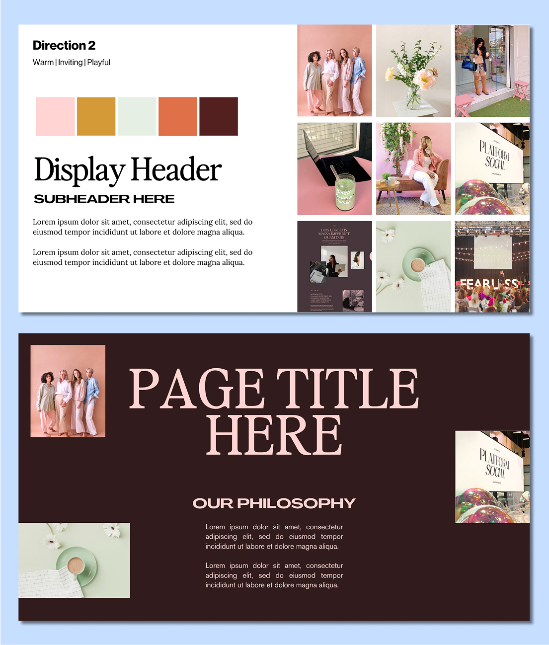 Branding Direction 2